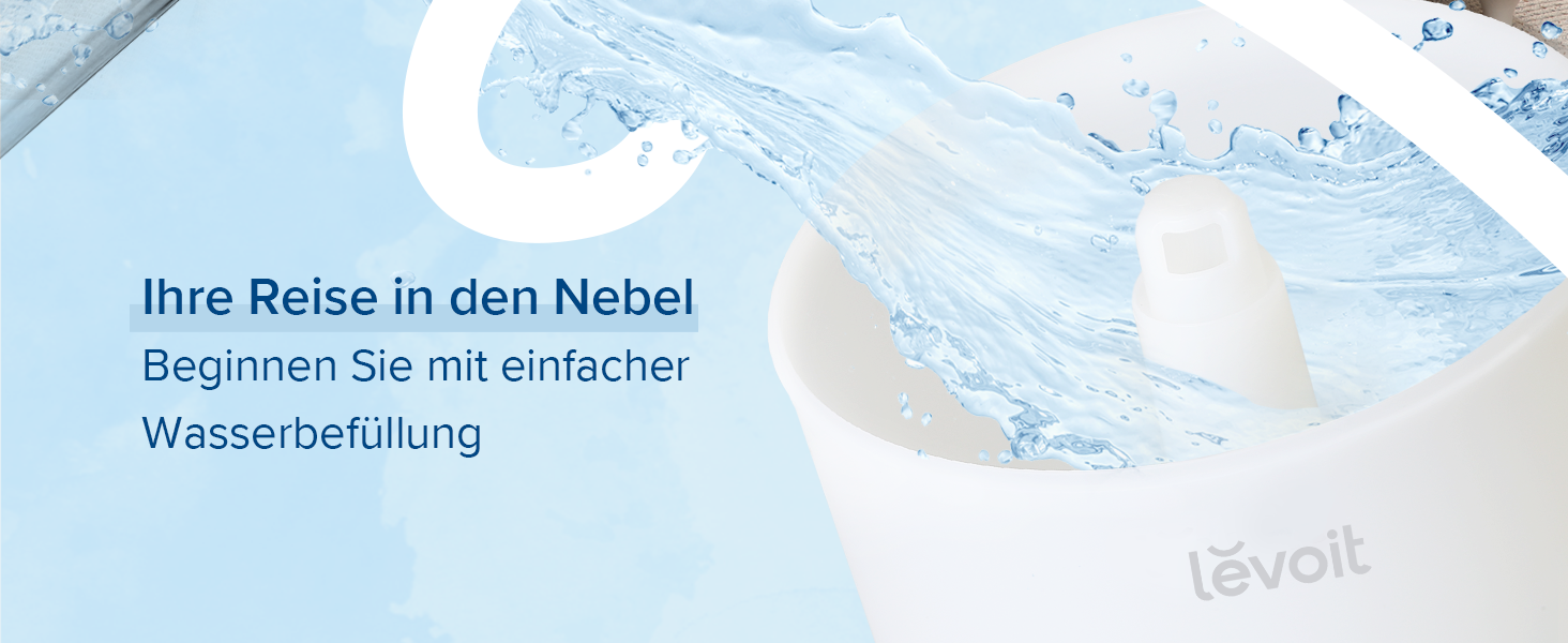 Einfache Wasserbefüllung